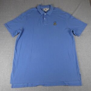 Merion‎ 2013 US Open Collection Polo Shirt Mens XXL 2XL Blue Golf Performance